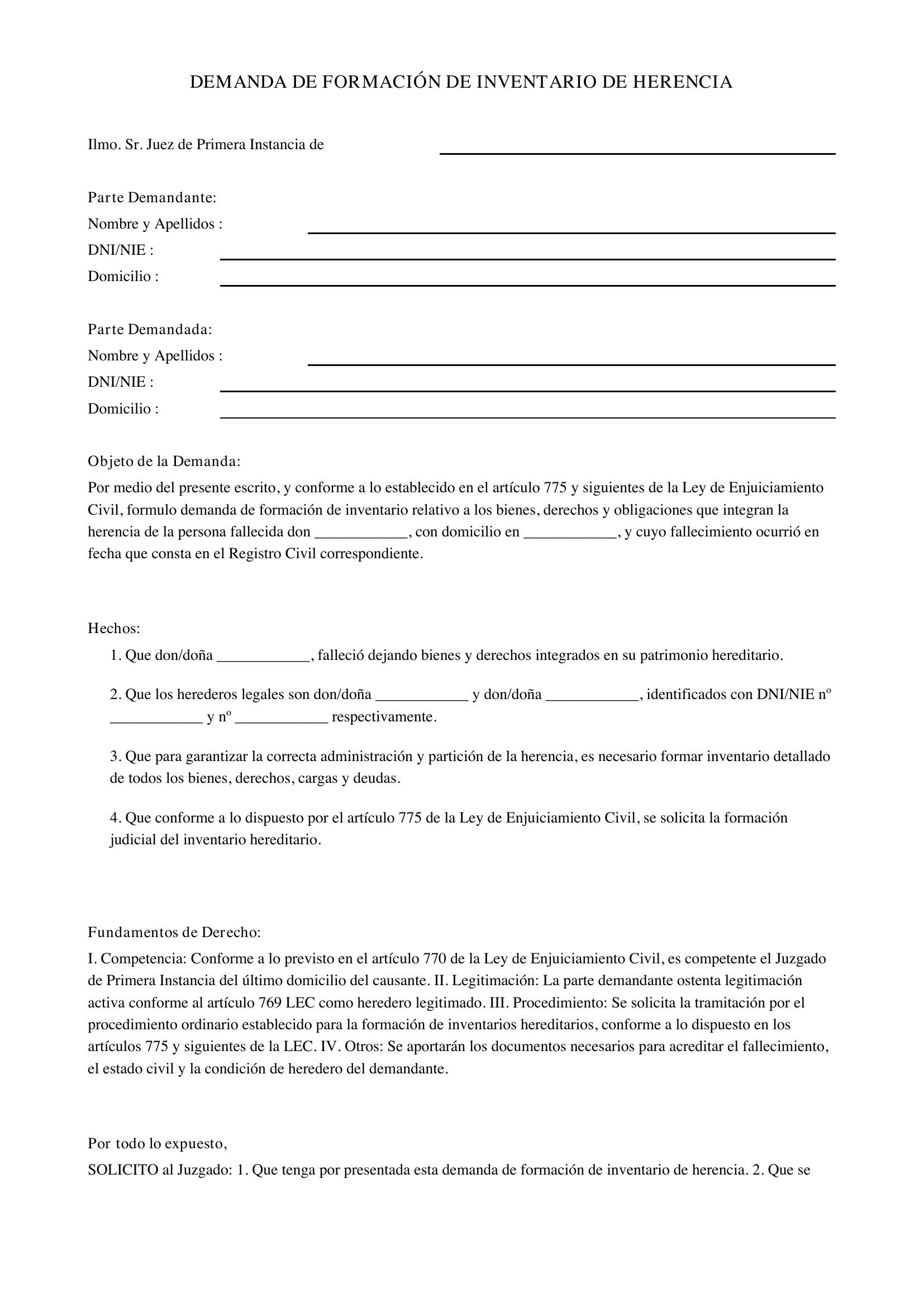Modelo Demanda Formación De Inventario Herencia